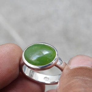 Australian Chrysoprase  Ring