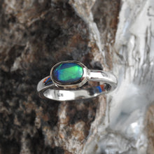 Load image into Gallery viewer, BLACK OPAL RING