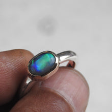 Load image into Gallery viewer, BLACK OPAL RING