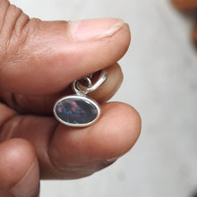 Load image into Gallery viewer, AUSTRALIAN BLACK OPAL PENDANT