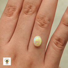 Load image into Gallery viewer, Made to Order Ring with Solid Lightning Ridge Multi-Color Opal