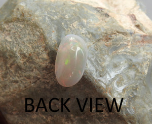 Lightning Ridge Solid Natural Opal with Multi-Color Fires.