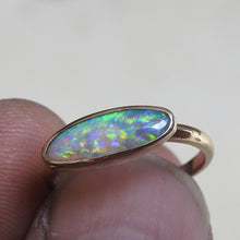 Load image into Gallery viewer, AUSTRALIAN CRYSTAL OPAL RING