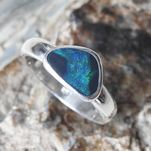 BLACK OPAL RING