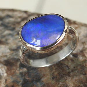 BLACK OPAL RING