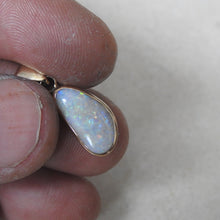 Load image into Gallery viewer, Mintabie Solid White Opal Pendant