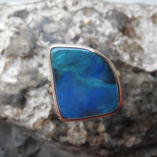 Load image into Gallery viewer, BLACK OPAL RING