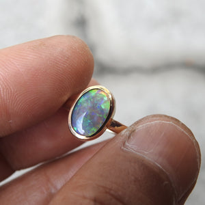 Black Crystal Opal