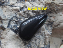Load image into Gallery viewer, Natural Polished Solid Black Opal with Green Blue Color Fires from Lightning Ridge.