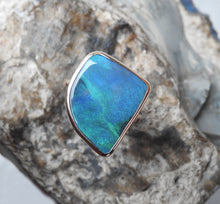Load image into Gallery viewer, BLACK OPAL RING