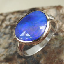 Load image into Gallery viewer, BLACK OPAL RING