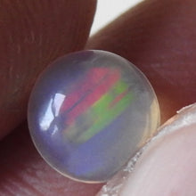 Load image into Gallery viewer, Custom Made Silver Ring with Coober Pedy Solid Crystal Opal